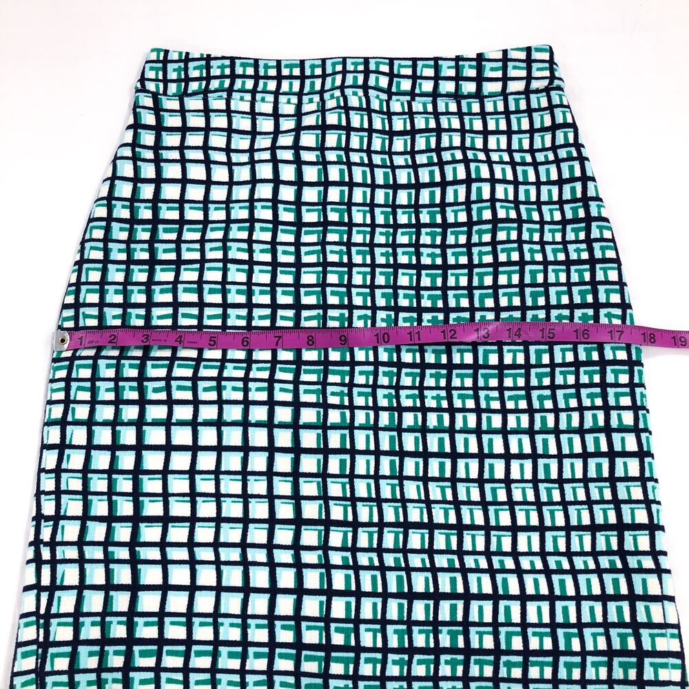 Kate Spade Judy Check Plaid Pencil Skirt Size 0 - Picture 7 of 12